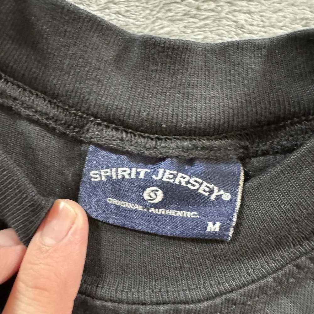 Orlando Spirit Jersey Shirt Mens Medium Black Long Sleeve Disney World Universal - Picture 8 of 8